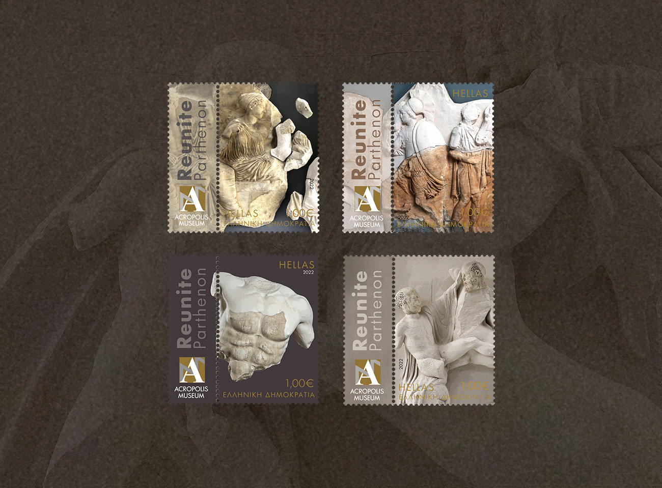 Σειρά Γραμματοσήμων Reunite Parthenon